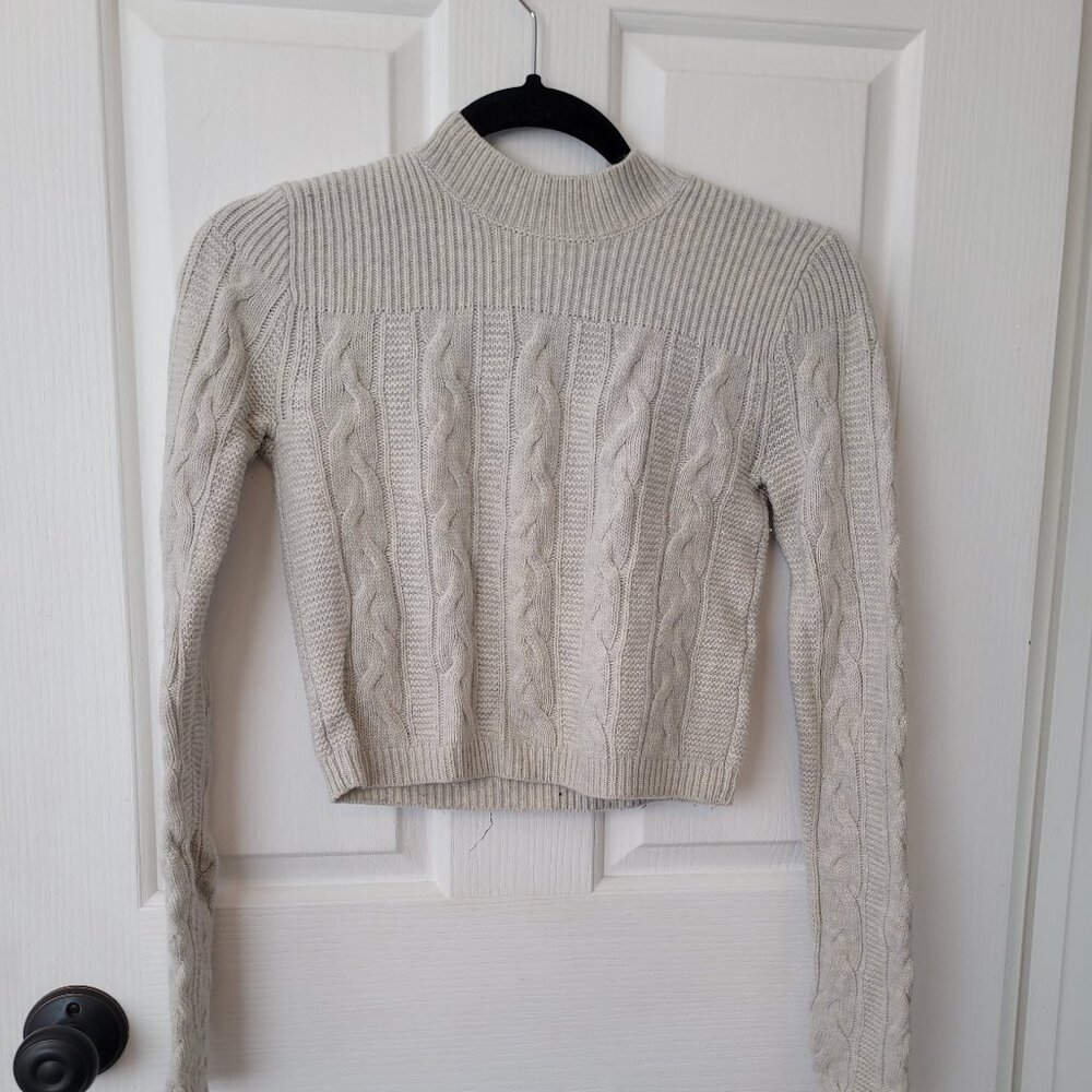 Club Monaco Cropped Sweater
